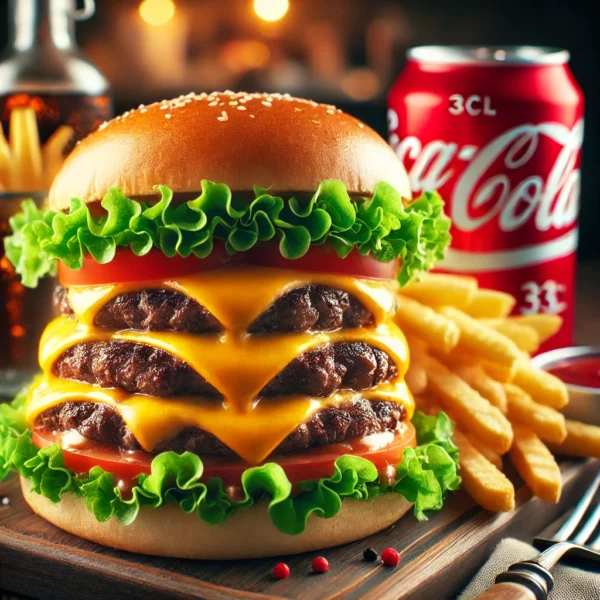 Triple Cheese Burger